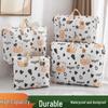 Waterproof Cotton Quilt & Clothes Storage Bag: Large-Capacity, Moisture-Proof Organizer for Moving