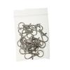 30pcs Silver Metal Snap Hook Clip Keychain Clasp 30mm