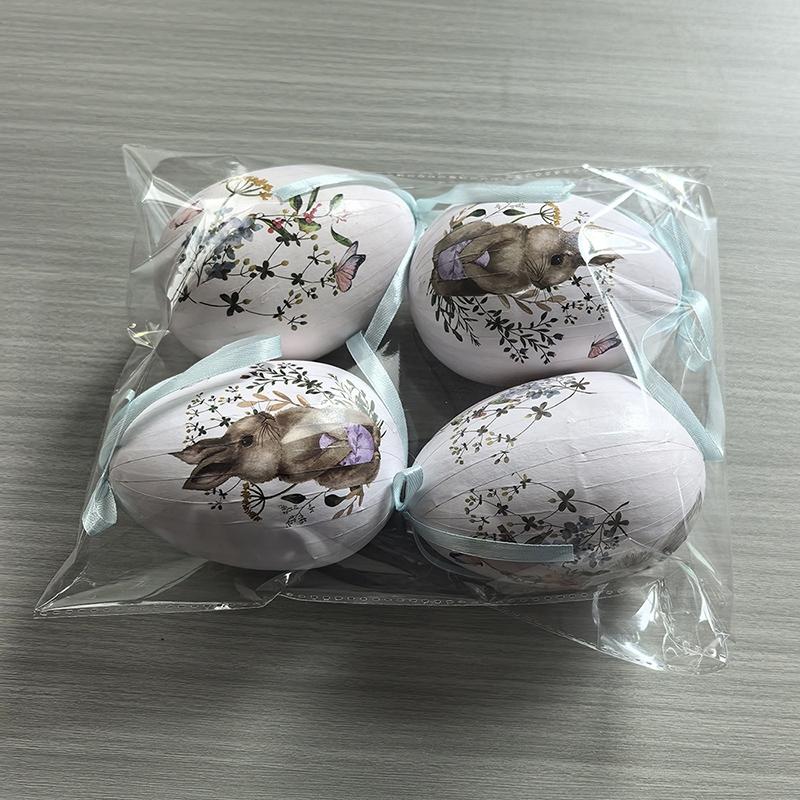 Easter Decorations Easter Bunny Egg Pendant Rabbits Egg Ornament Party Favors Desk Accessories Easter Party Supplies