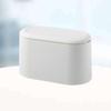 1Pcs Press Top Mini Desktop Trash Can Small Space Saving Waste Bin for Office Desk Stylish Table Garbage Container