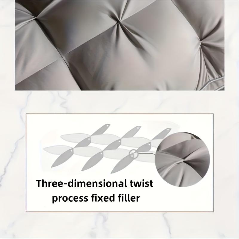 Deep Sleep Neck Support, Four Seasons Does Not Collapse High Pillow Core, Hypoallergenic Polyester Fiber Sleeve, Machine Washable, Pillow Core