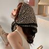 Vintage French Silk Scarf Headband Headband Female Tied Hair Headband Headscarf Ins Tide Large Square Scarf