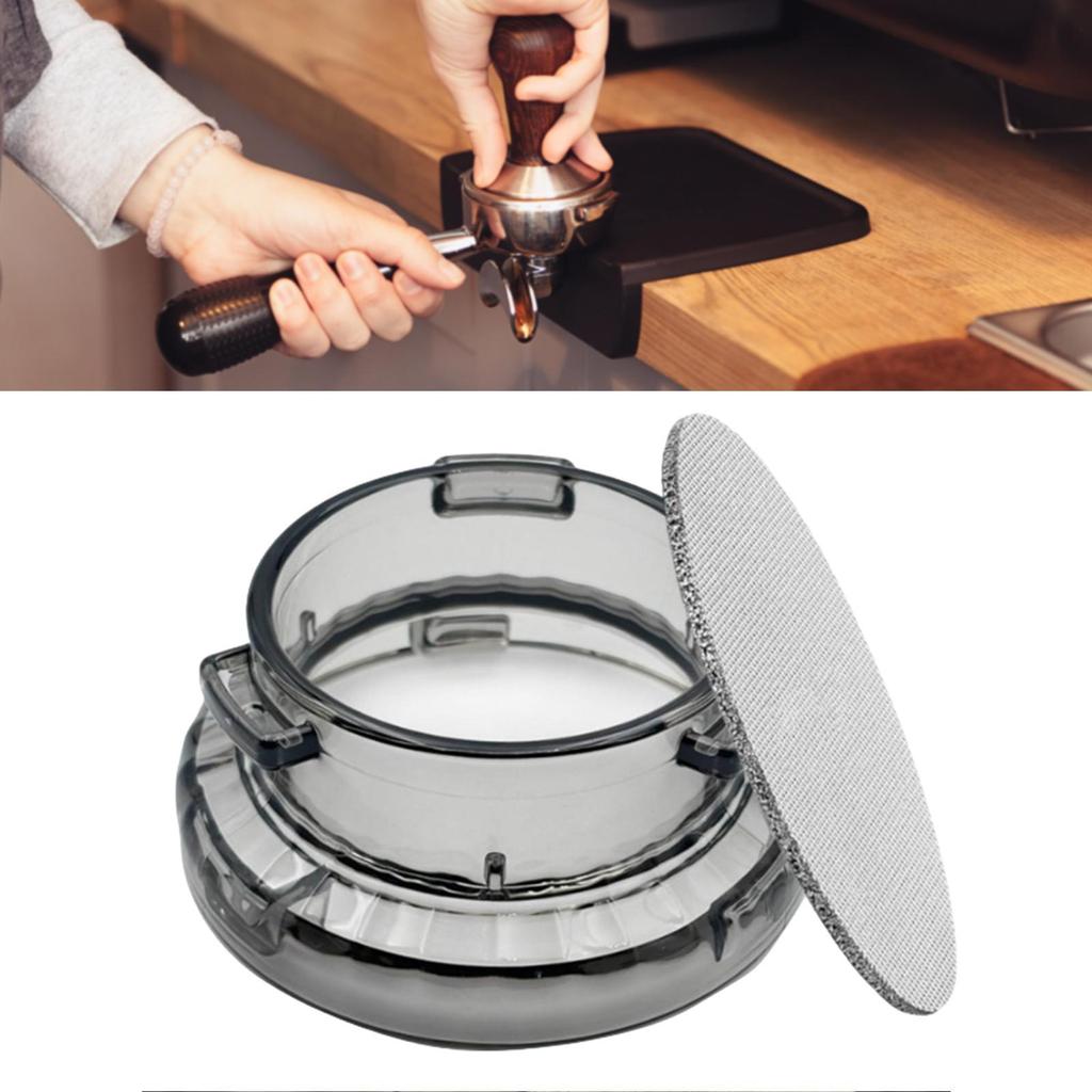 54mm Espresso Dosing Funnel Coffee Maker Accessories Leakproof Coffee Dosing Funnel for Office Coffee Shop Commercial Home Gift