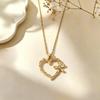 Elegant Cat Pendant Necklace: Fresh Design with Micro-Set Zircons for Women - Light Luxury & High-End Feel; Perfect Clavicle Chain Accessory.