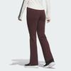 adidas FW24 Podwójna dzianina Rozkloszowane Spodnie Dresowe Damskie Spodnie Ciemnoszary Brązowy JX6841