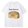 Magliette Stampate Meme Divertenti di Bred Sheeran Donna Umorismo Creatività Manica Corta Casual Primavera Estate T-shirt Streetwear 2025 Nuove