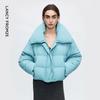 Langzi Wang Churan Style High-Collar Goose Down Jacket