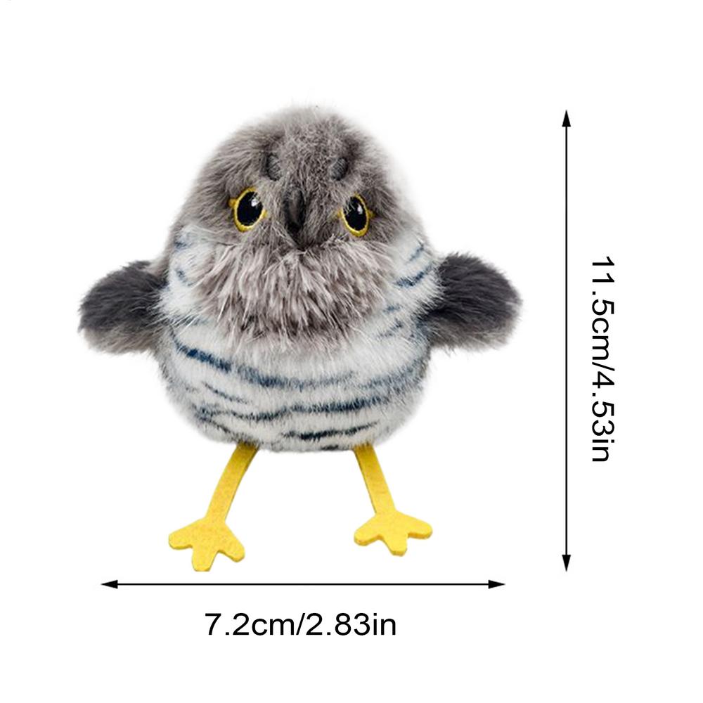 Flying Bird Cat Toys Rechargeable Flapping Bird Flappy Moving Activity Flying Supplies Accessories For Pet Kitten Room