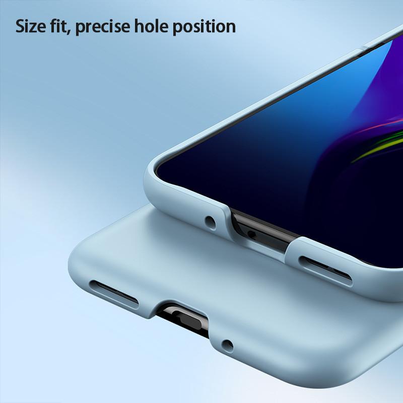 Flytande PC-fodral för Xiaomi Mix Flip MixFlip Färgglad Ultratunn Stötsäker Protector All Inclusive Anti-Shatter Shell Dammtät Bumper Cover