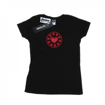 Womens/Ladies Avengers Endgame I Love You 3000 Tony Stark Heart Cotton T-Shirt
