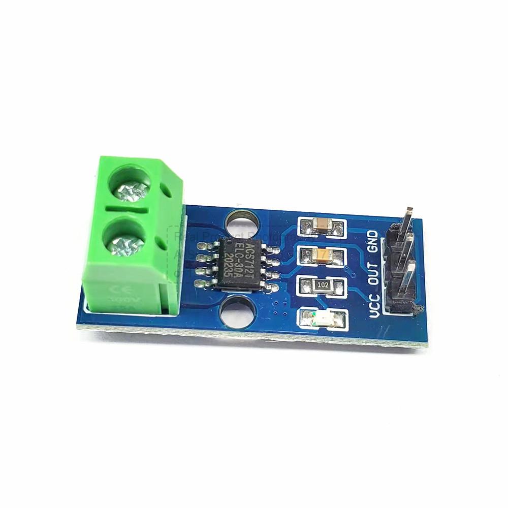 ACS712 Hall Current Sensor Module 5A 20A 30A Current Detection Board Module Hall Sensors 5V