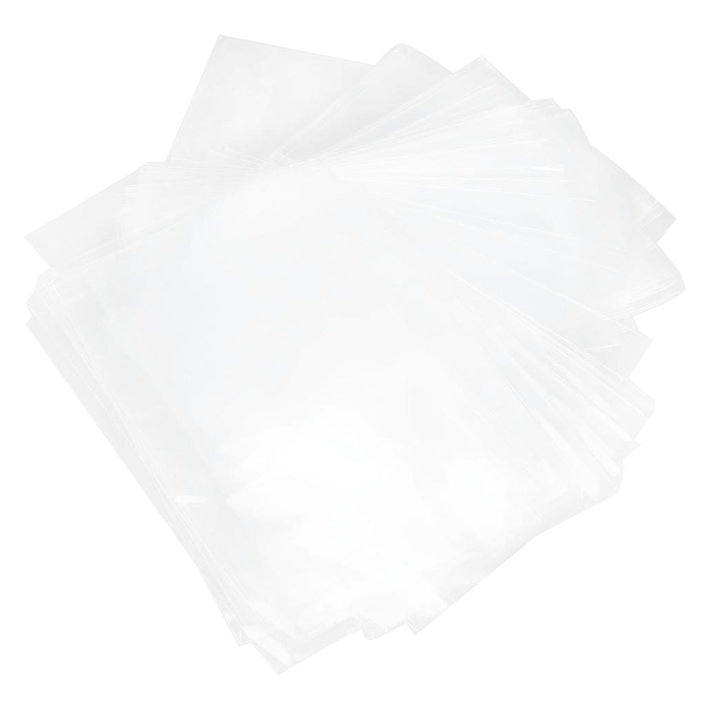 100 ks Sáčky na zmrzlinu Průhledné Obdélníkového tvaru Sáčky na bonbóny a čokoládu pro domov, svatbu