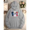 Iowa State flag pattern women's hoodies