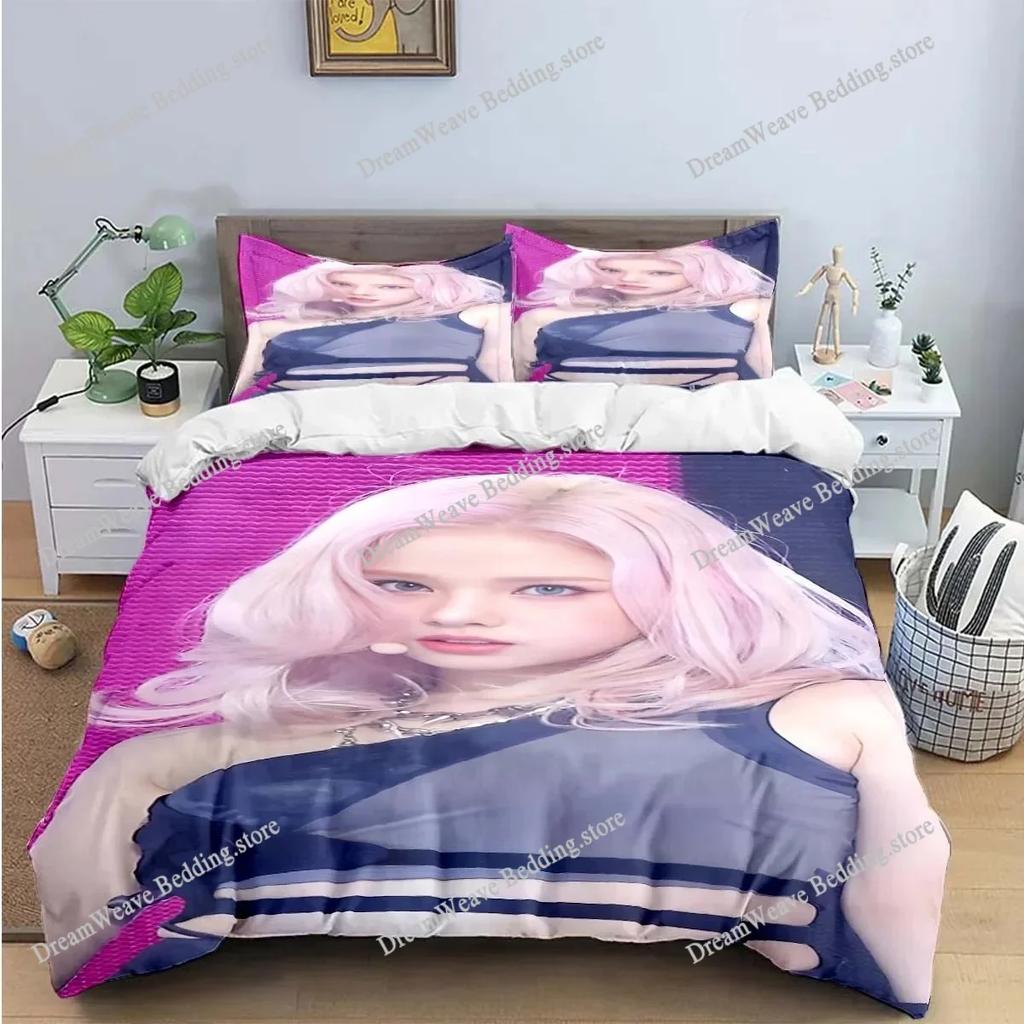 Exquisite Singer E-Eunha Fashion Anime Digital Printing Bedding Set Duvet Cover Comforter Bed Youth Kids Girl Boys Gift741
