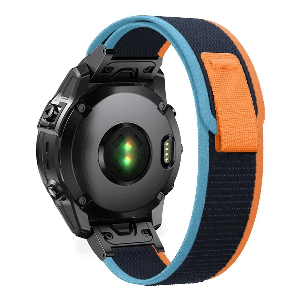 22mm 26mm Nylon Loop Strap for Garmin Fenix 8 51mm 7X 7 Pro Fenix 6X 6 5X 5Plus Tactix 7 High Smartwatch Band Forerunner 965 945