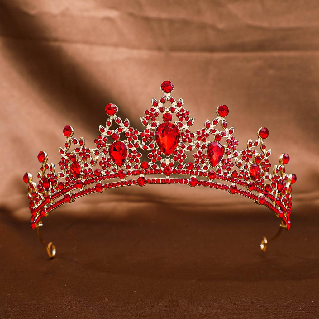 Brautkrone Tiara Hochzeit Geburtstag Erwachsene Kleideraccessoires Reisefoto Haarschmuck Braut-Tiara