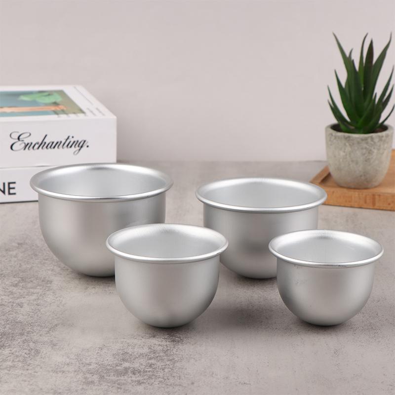 1ks Hliníková slitina Hluboká půlkruhová forma na dort Pánev Šaty pro panenku Dortová dekorace