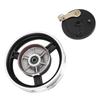 M12 10 Inch Wheel Rim with Drum Brake High Strength Metal for 10X3.0 10X2.5 Tires Electric Scooter Motorcycle