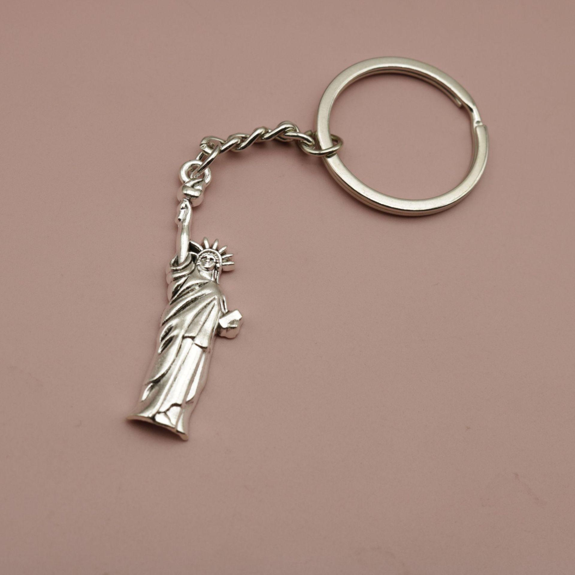 Popular Statue of Liberty Keychain Pendant