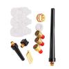 Kit accesorii torță de sudură consumabile din alamă duză cupă de sticlă 2 mm pentru WP920