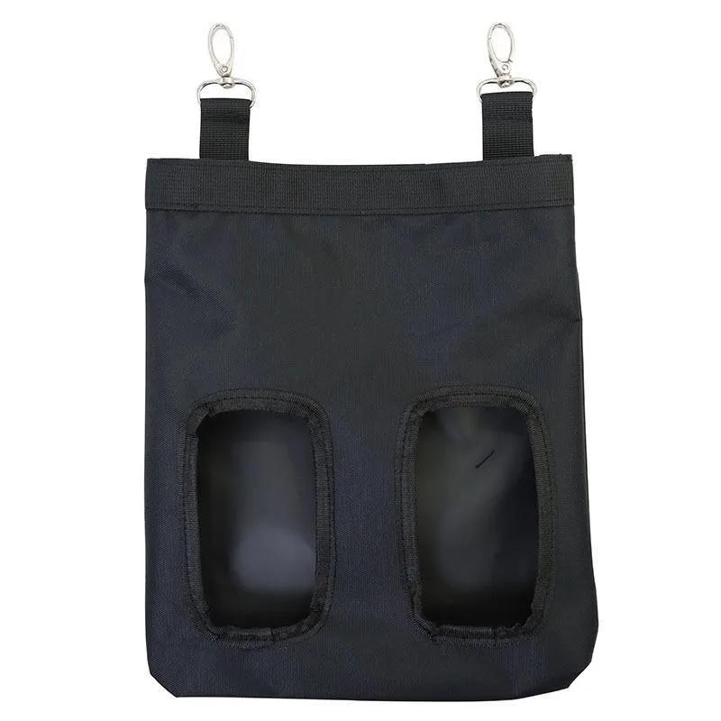 2 Holes Hanging Hay Bag for Bunny Guinea Pigs Small Animal Feeder Rabbit Food Dispensers Bag Cage Accessories Pet Feeding Bag
