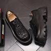 Men Sneakers Dress Shoes for Men Luxury Designer Male Platform Men Leather Man Shoes