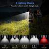 Headlamp - Brightest 2000 Lumen CREE LED Work Head Light, USB-C Rechargeable IPX4 Waterproof Head Lamp Flashlight+ Red Light for