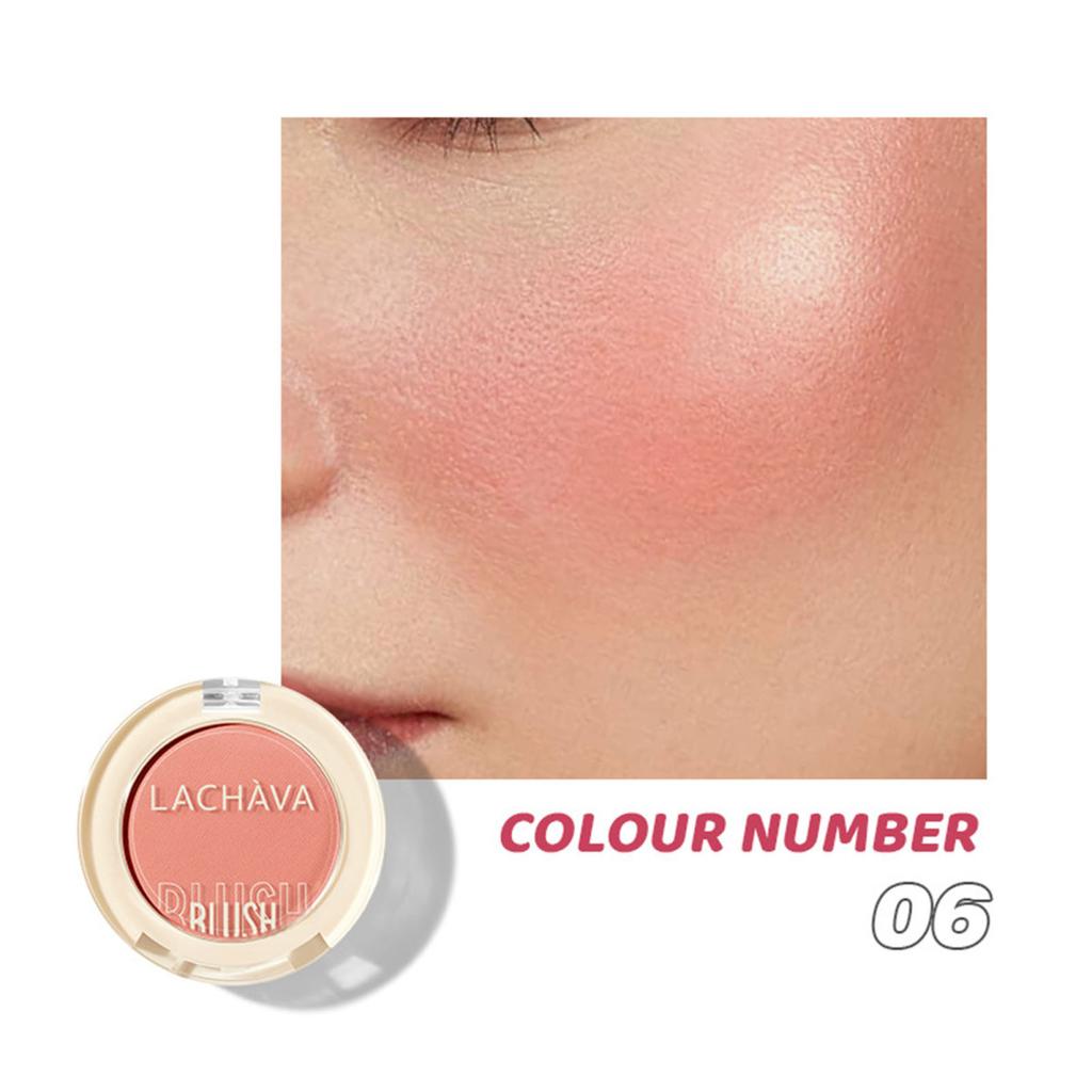 3.5G Single Color Pressed Powder Blush 12 Colors Matte High Pigment Long Lasting Natural Women Face Eye Makeup Blusher Palette