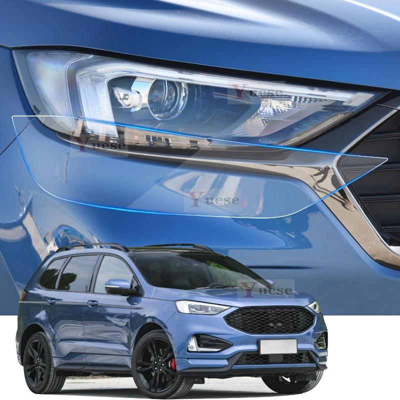 Für Ford Edge -2024 Auto Anti-Kollision Scheinwerfer Spiegel Folie TPU Transparent Schutz Original Aufkleber