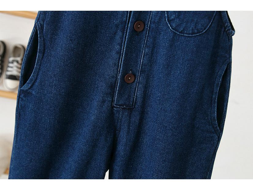 2025 Winter Koreanische Kinder Fleece Denim Latzhose - Stilvoller Jumpsuit für Jungen & Mädchen
