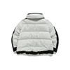 Fila X Mihara Yasuhiro Collaboration Casual Warm Color Block Logo Printed Down Jacket Women Outerwear Gray F11W143904F-GY