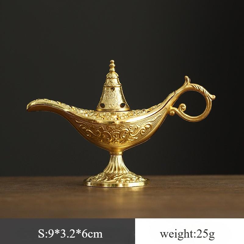 Antiker Metall-Räuchergefäß mit arabischem Design und kunstvollen Mustern