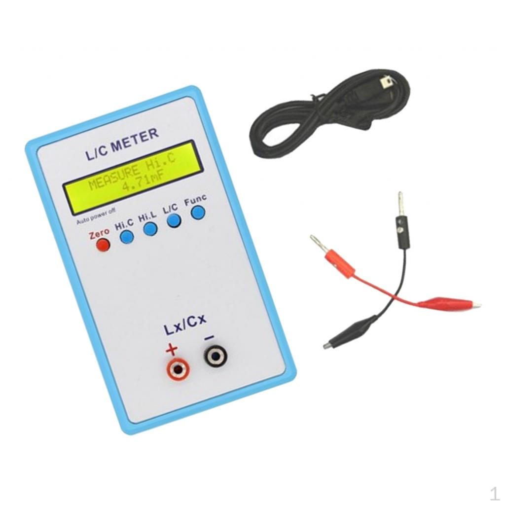 

LC 00H ЖК-измеритель емкости, индуктивности, таблица индукторов