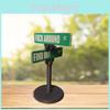 Charming Resin Desktop Directional Sign F Around Find Out Elegant Desk Decoration