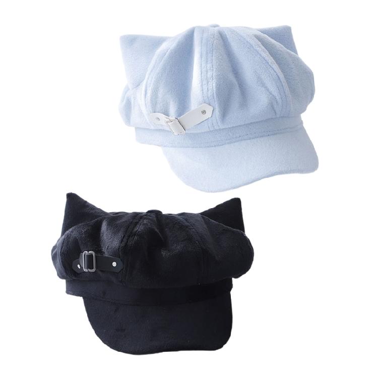 Novelty Stylish Cabbie Hat for Men Women Hat Dark Vintage Cabbie Caps Unisex Headwear Autumn Winter Hat for Daily Wear