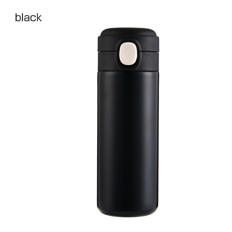 Multi-purpose Portable Thermos Cup 400ml Vacuum Flasks Portable Stainless Steel Thermos Cup Water Bottle Travel Tea Mug Office Thermos Cup