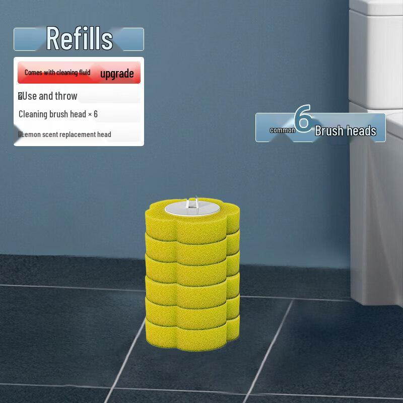 LIEI Disposable Wall-Mounted Toilet Brush Set