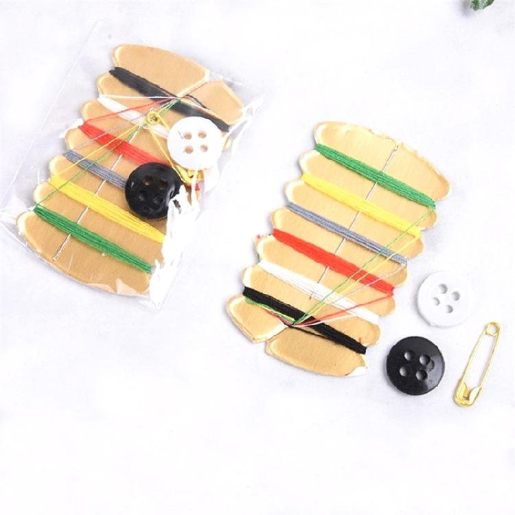 20 Sets Travel Sewing Kits with Needle, Threads, Button, Pins, Six Color Thread Repair Kit for Amenities Necessities