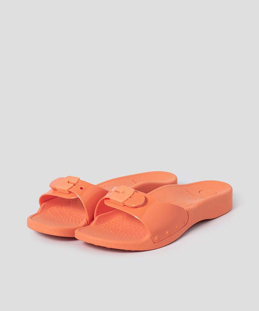 Scholl (Women) Pvc One-Strap Sandals Orange (Hh44K2A138)