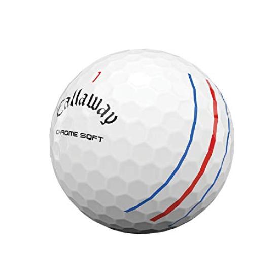 Callaway Chrome Soft 2020 Triple Track Golf Ball CHROME SOFT TRIPLE TRACK USA Direct Import White