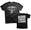 Nuova T-shirt Gas Monkey Garage GMG Ispirata Blood Sweat Beers S5XL Unisex