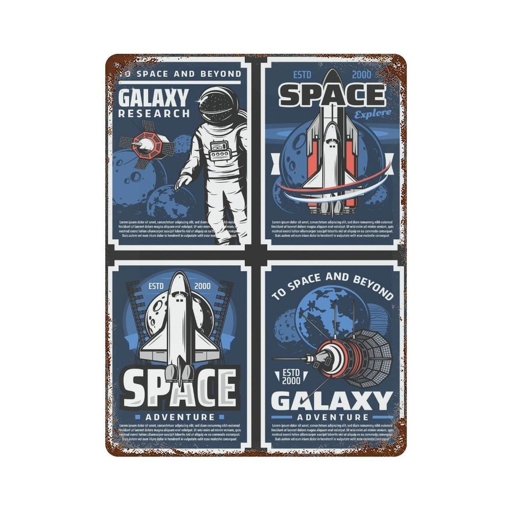 1PC Vertical Rustic Iron Metal Tin Poster, Weathered Aged Patina, 20x30cm or 30x40cm, Vintage Wall Plate for Living Room Cafe Garage or Office