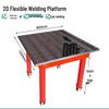 RSRDDY Cast Iron Steel 3D Flexible Welding Table