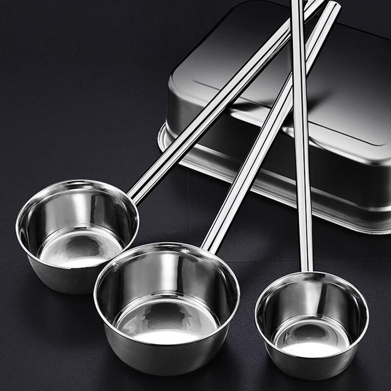 Stainless Steel Long-Handle Kitchen Ladle