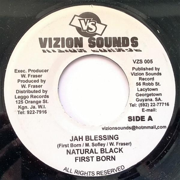 

Пластинка 7 дюймов НАТУРАЛЬНО ЧЕРНАЯ FIRST BORN Jah Blessing VZS005 Vizion Sounds Гайана Регги Ска Даб Б/у