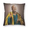 Saint Dwayne Johnson Pillowcase Polyester Linen Velvet Printed Zip Decorative Throw Pillow Case Room Cushion Cover Wholesale