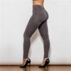 Shascullfites Pantaloni Olive Green cu Talie Medie Melody Pantaloni Dama cu Control Abdomen Pantaloni Dama Confortabili Push Up
