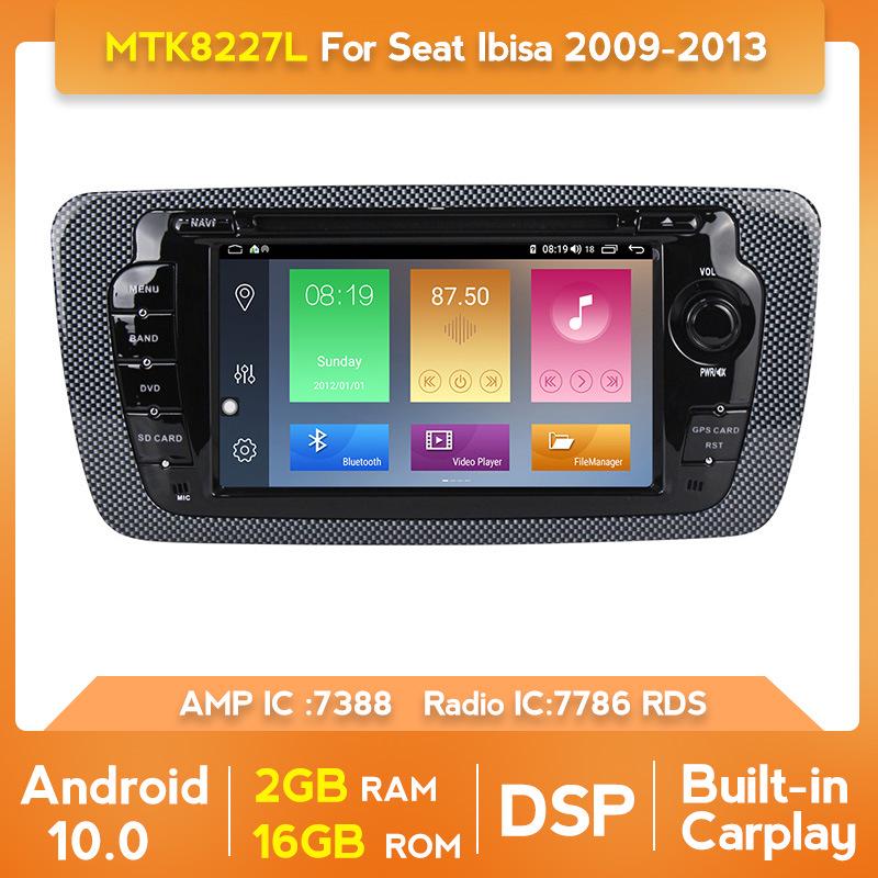 

Оригинальная навигация для автомобиля Seat Ibiza с Carplay и Bluetooth Standard + Rear View + Recorder