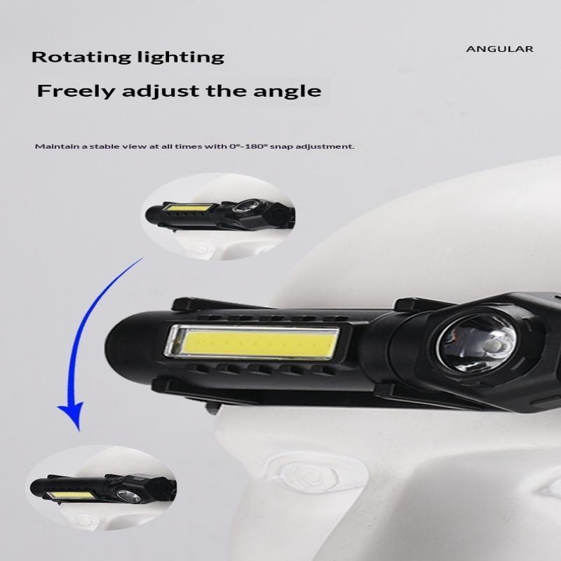 Outdoor Headlights Long Endurance Strong Light Led Rechargeable Mounted Ultra Bright Magnetic Pen Holder Dual Purpose Flashlight