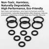 1500Pcs Oil Resistance Rubber O-Rings Gasket Sealing Air Conditioning Compressor Seals  Plumbing
